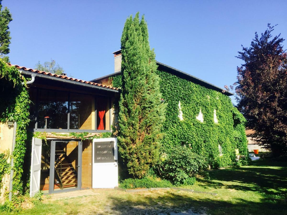 Anneyron Magnificent Renovated Farmhouse - 10 Min A7 - 아파트 외부 사진